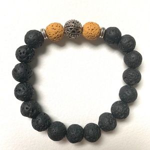 lava bead bracelet